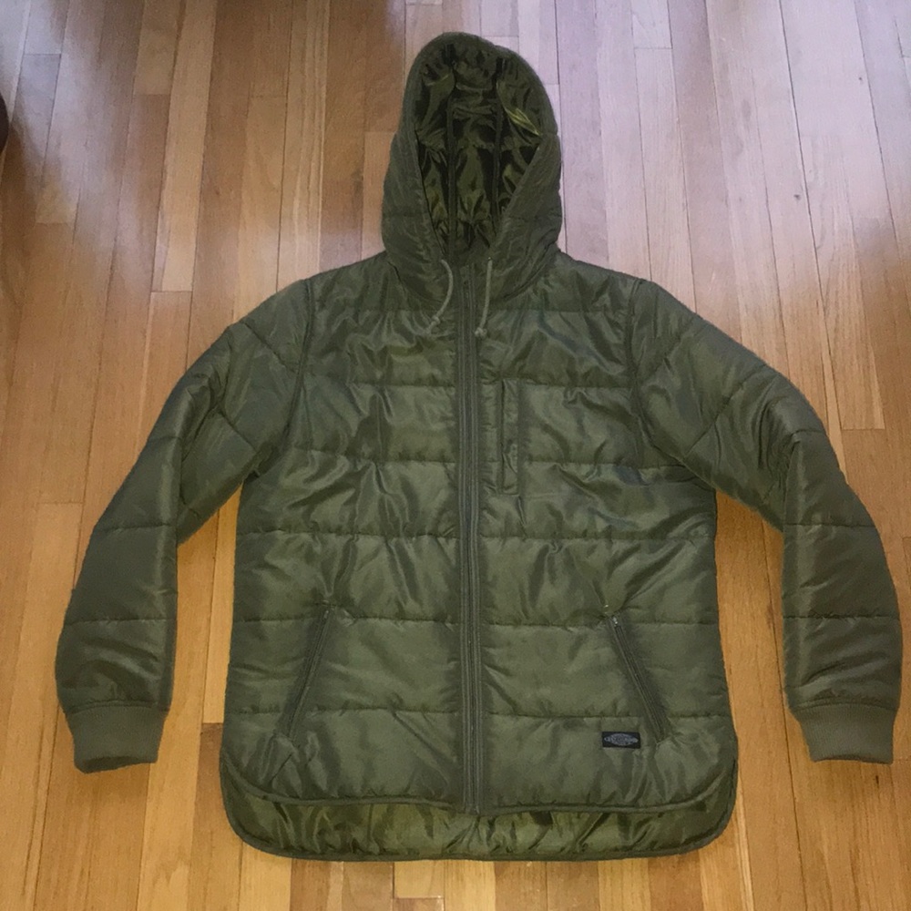 CPO Provisions Olive Coat. Size Large.